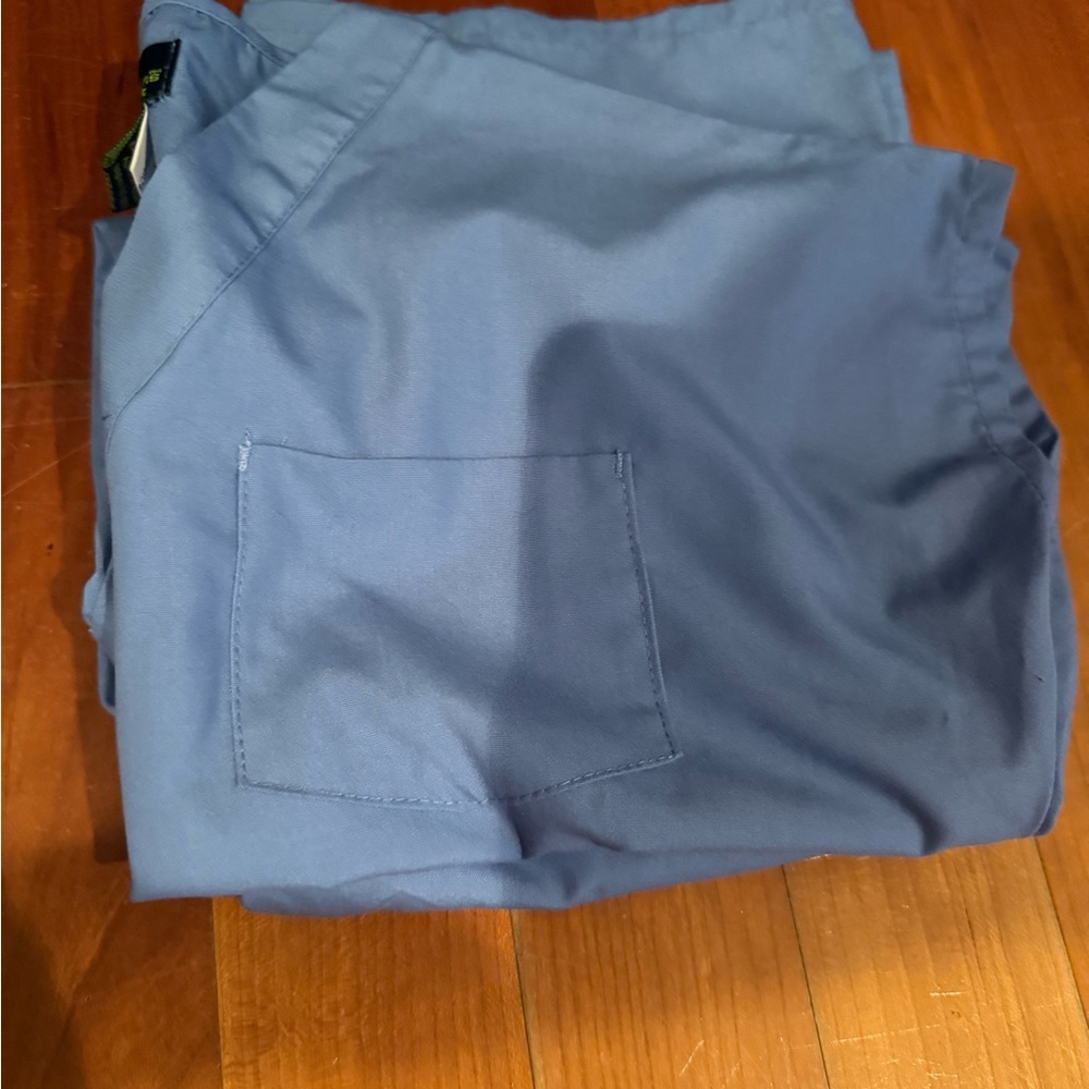 Kids Blue Scrubs, size medium 8-10 - Picture 2 of 10